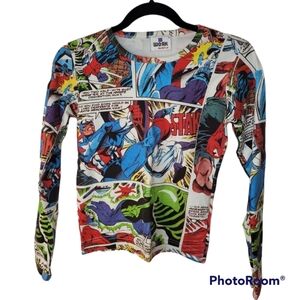 Work by Eaksak Comic Japanese Vintage Mangga Anima long sleeve shirt XS